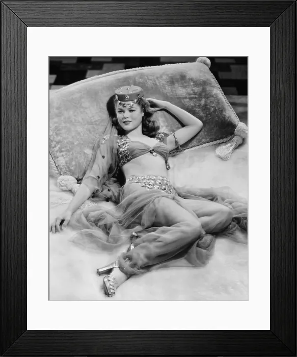 Framed Print : ROAD TO MOROCCO, Dona Drake, 1942 Framed Print : ROAD TO MOROCCO, Dona Drake, 1942