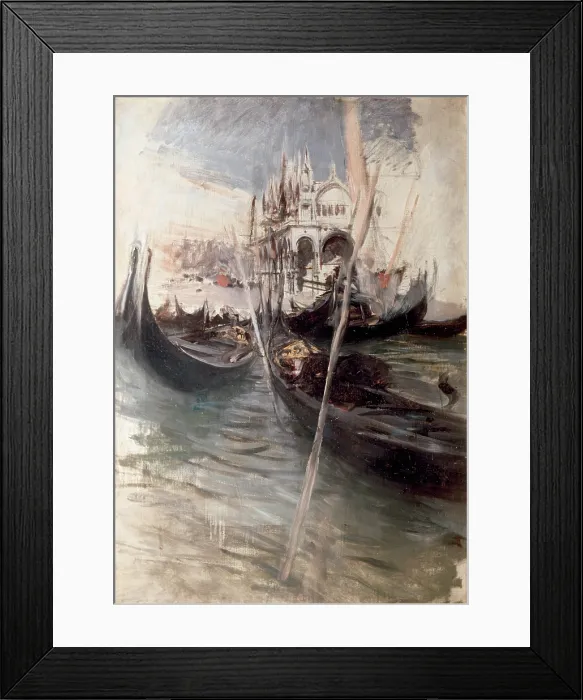 Framed Print : Pier and Saint Marc in Venice (Il molo e San Marco a Venezia), by Giovanni Boldini, 1907, 20th Century, oil on canvas, 70 x 50 xm - Italy, Emilia Romagna, Ferrara Framed Print : Pier and Saint Marc in Venice (Il molo e San Marco a Venezia), by Giovanni Boldini, 1907, 20th Century, oil on canvas, 70 x 50 xm - Italy, Emilia Romagna, Ferrara