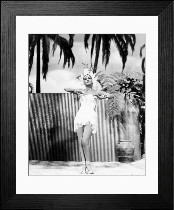 Framed Print : ROAD TO BALI, Dorothy Lamour, 1952