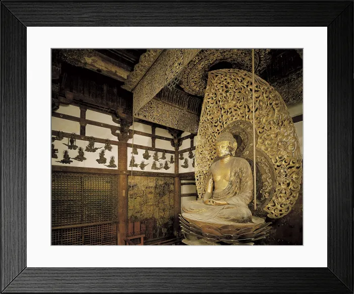 Framed Print : JAPAN. HONSHU. KYOTO. Kyoto. Buddha of the Byodoin Temple, building of the Heian period (794-1185). Japanese art. Heian period. Sculpture. AISA / Everett Collection**US SALES ONLY** Framed Print : JAPAN. HONSHU. KYOTO. Kyoto. Buddha of the Byodoin Temple, building of the Heian period (794-1185). Japanese art. Heian period. Sculpture. AISA / Everett Collection**US SALES ONLY**