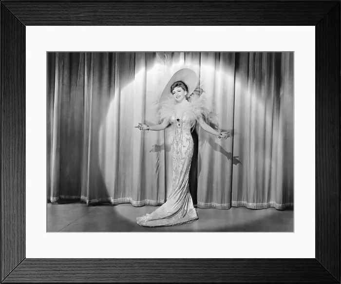 Framed Print : ZAZA, Claudette Colbert, 1939 Framed Print : ZAZA, Claudette Colbert, 1939
