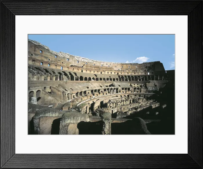 Framed Print : Colosseum or Flavian Amphitheatre. 72-80. ITALY. Rome. Colosseum. Roman art. Early Empire. Architecture. AISA / Everett Collection**US SALES ONLY** Framed Print : Colosseum or Flavian Amphitheatre. 72-80. ITALY. Rome. Colosseum. Roman art. Early Empire. Architecture. AISA / Everett Collection**US SALES ONLY**