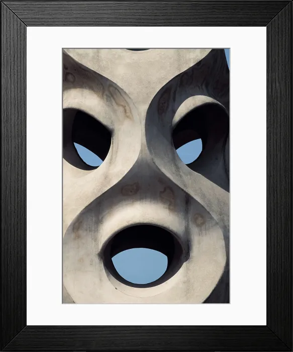 Framed Print : SPAIN. CATALONIA. Barcelona. Mil House or 'The Quarry'. Detail of a chimney. Modernism. Architecture. AISA / Everett Collection**US SALES ONLY**