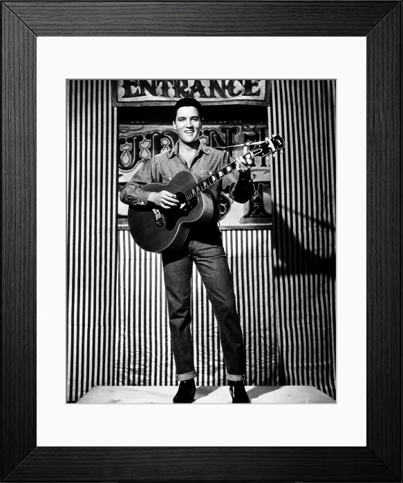 Framed Print : ROUSTABOUT, Elvis Presley, 1964