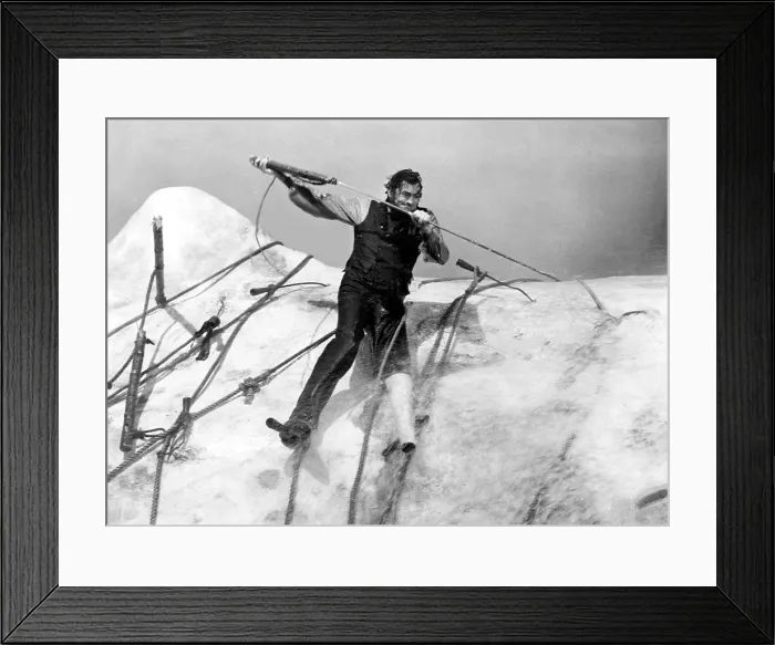 Framed Print : MOBY DICK, Gregory Peck, 1956