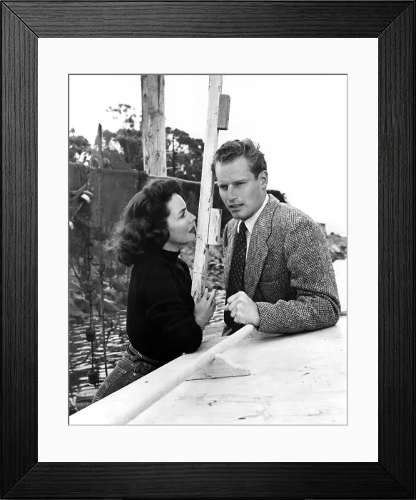 Framed Print : RUBY GENTRY, Jennifer Jones, Charlton Heston, 1952 Framed Print : RUBY GENTRY, Jennifer Jones, Charlton Heston, 1952