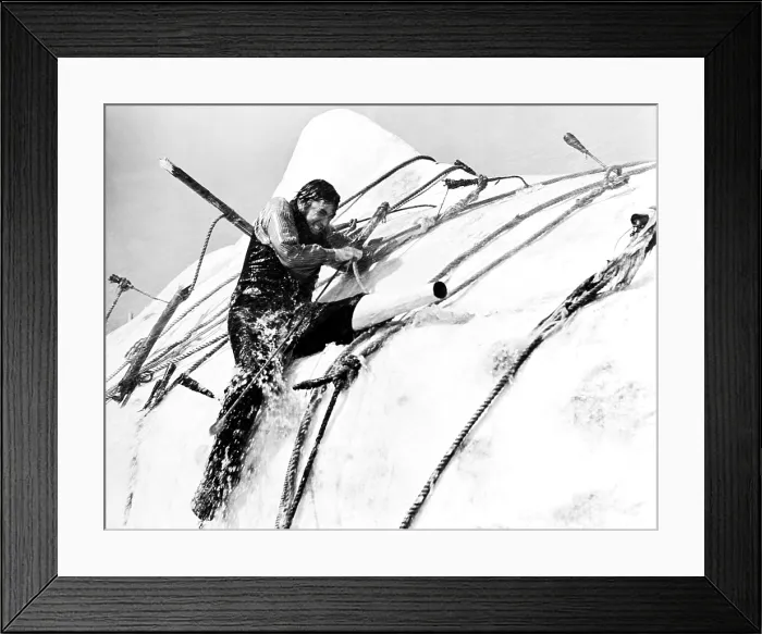 Framed Print : MOBY DICK, Gregory Peck, 1956