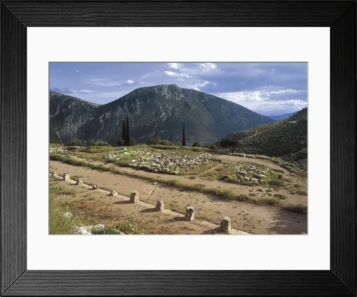 Framed Print : GREECE. CENTRAL GREECE. PHOCIS. Delphi. Gymnasium. AISA / Everett Collection**US SALES ONLY** Framed Print : GREECE. CENTRAL GREECE. PHOCIS. Delphi. Gymnasium. AISA / Everett Collection**US SALES ONLY**