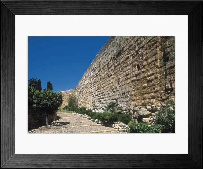 Framed Print : SPAIN. CATALONIA. TARRAGONA. Tarragona. Roman walls. Architecture. AISA / Everett Collection**US SALES ONLY** Framed Print : SPAIN. CATALONIA. TARRAGONA. Tarragona. Roman walls. Architecture. AISA / Everett Collection**US SALES ONLY**
