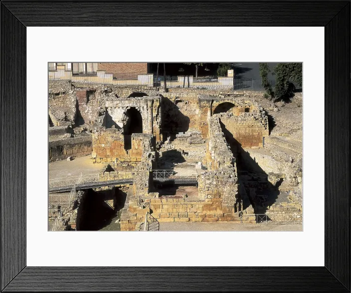 Framed Print : SPAIN. CATALONIA. TARRAGONA. Tarragona. Visigothic basilica, built inside the Roman amphitheatre. Visigothic art. Architecture. AISA / Everett Collection**US SALES ONLY** Framed Print : SPAIN. CATALONIA. TARRAGONA. Tarragona. Visigothic basilica, built inside the Roman amphitheatre. Visigothic art. Architecture. AISA / Everett Collection**US SALES ONLY**