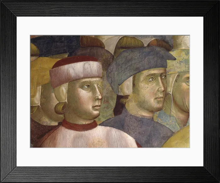 Framed Print : Franciscan Stories: Renunciation of belongings, by Giotto, 1297 - 1299, 13th Century, fresco, 230 x 270 cm - Italy, Umbria, Assisi, Papal Basilica of San Francesco, Upper Church Framed Print : Franciscan Stories: Renunciation of belongings, by Giotto, 1297 - 1299, 13th Century, fresco, 230 x 270 cm - Italy, Umbria, Assisi, Papal Basilica of San Francesco, Upper Church