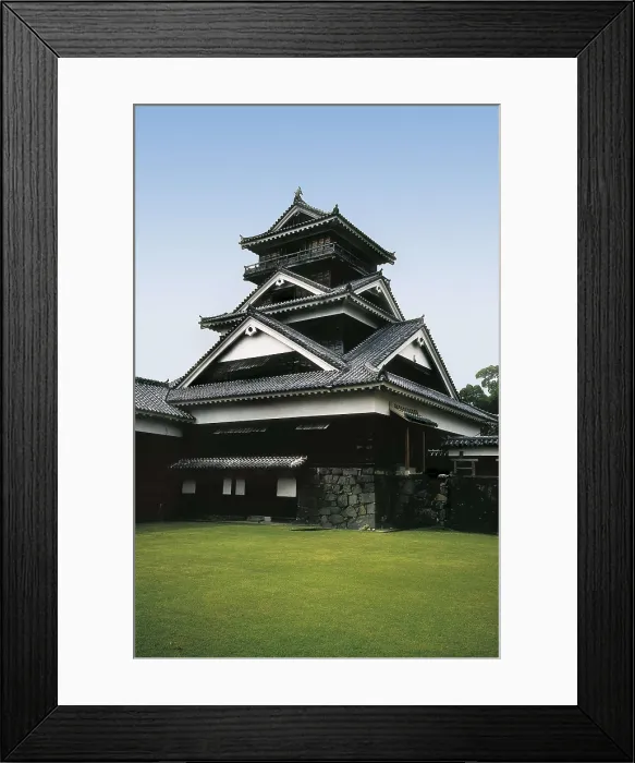 Framed Print : JAPAN. KYUSHU. KUMAMOTO. Kumamoto. Kumamoto Castle (1601). AISA / Everett Collection**US SALES ONLY**