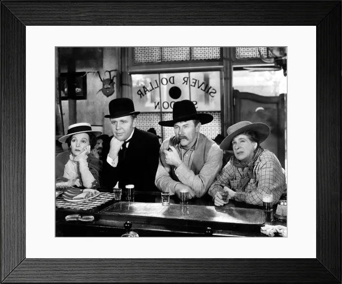 Framed Print : RUGGLES OF RED GAP, Zasu Pitts, Charles Laughton, Charles Ruggles, Maude Eburne, 1935