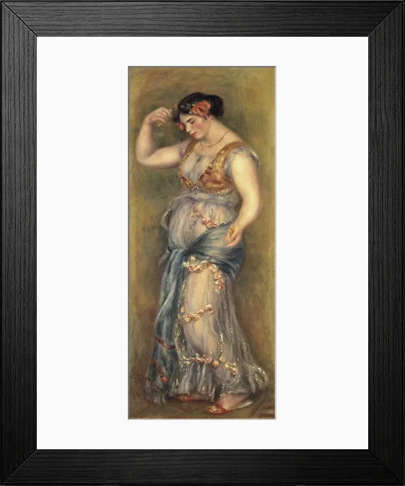 Framed Print : RENOIR, Pierre-Auguste (1841-1919). Dancing Girl with Castanets. 1909. Impressionism. Oil on canvas. UNITED KINGDOM. London. National Gallery Framed Print : RENOIR, Pierre-Auguste (1841-1919). Dancing Girl with Castanets. 1909. Impressionism. Oil on canvas. UNITED KINGDOM. London. National Gallery