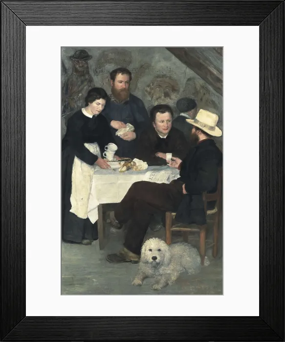 Framed Print : RENOIR, Pierre-Auguste (1841-1919). Mother Anthony's Tavern. 1866. Impressionism. Oil on canvas. SWEDEN. Stockholm. The Nacional Museum of Fine Arts Framed Print : RENOIR, Pierre-Auguste (1841-1919). Mother Anthony's Tavern. 1866. Impressionism. Oil on canvas. SWEDEN. Stockholm. The Nacional Museum of Fine Arts