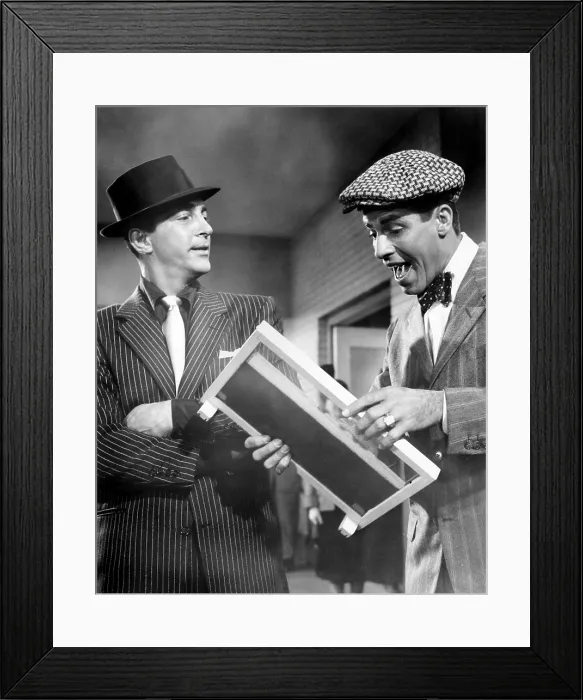 Framed Print : MONEY FROM HOME, from left, Dean Martin, Jerry Lewis, 1953