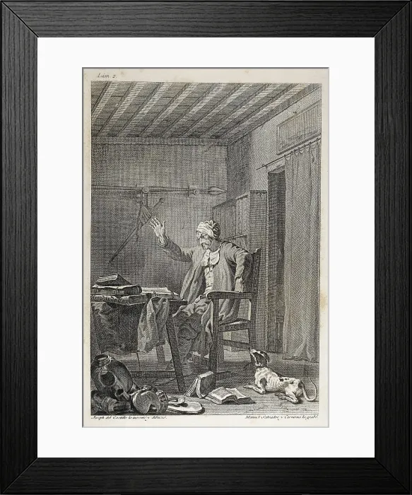 Framed Print : AISA / Everett Collection SALVADOR CARMONA, Manuel (1734-1820); CARNICERO, Antonio (1748-1814). The character and pursuits of the famous gentleman Don Quixote. 1780 Framed Print : AISA / Everett Collection SALVADOR CARMONA, Manuel (1734-1820); CARNICERO, Antonio (1748-1814). The character and pursuits of the famous gentleman Don Quixote. 1780