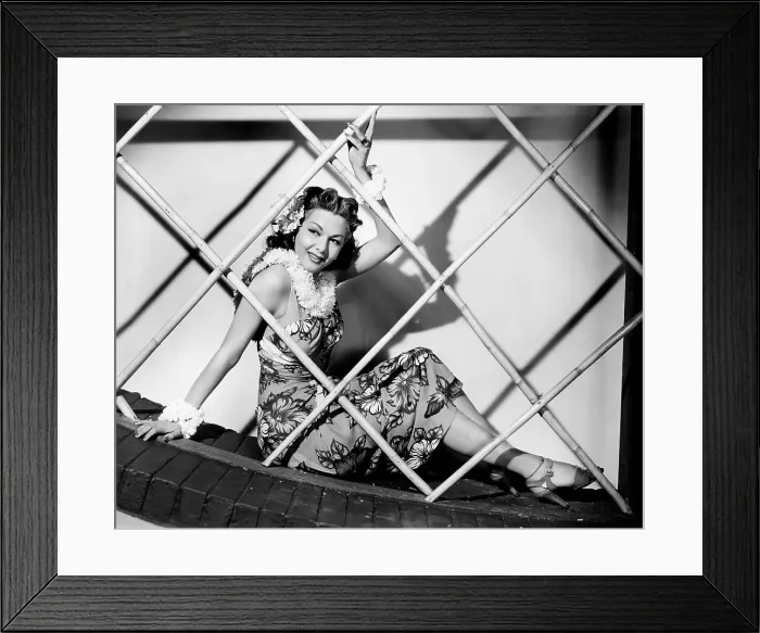 Framed Print : MOONLIGHT IN HAWAII, Maria Montez, 1941