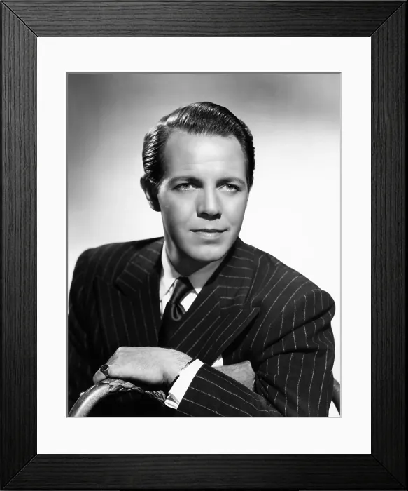 Framed Print : RUTHLESS, Louis Hayward, 1948 Framed Print : RUTHLESS, Louis Hayward, 1948