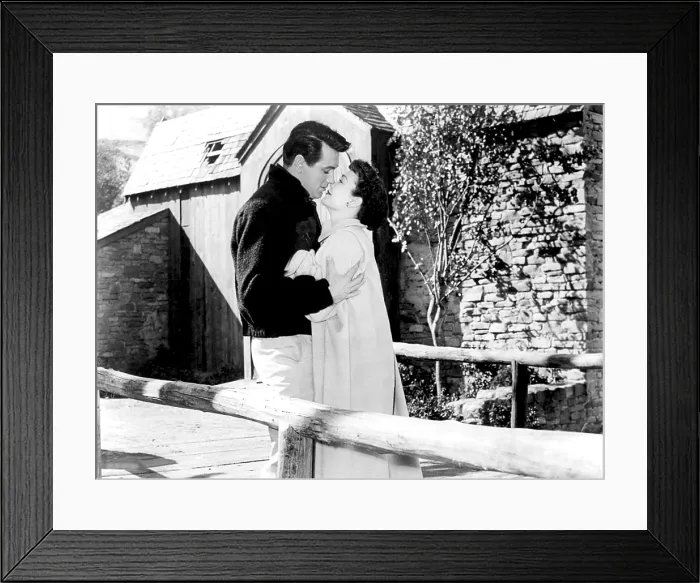 Framed Print : ALL THAT HEAVEN ALLOWS, Rock Hudson, Jane Wyman, 1955