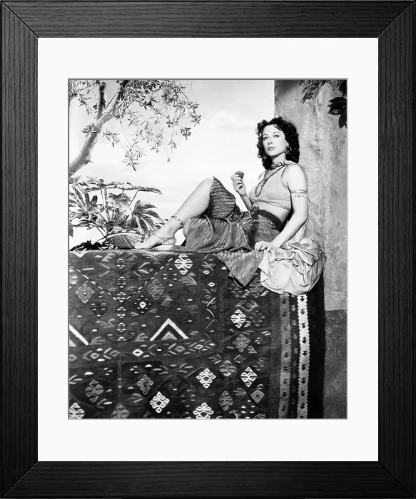 Framed Print : SAMSON AND DELILAH, Hedy Lamarr, 1949