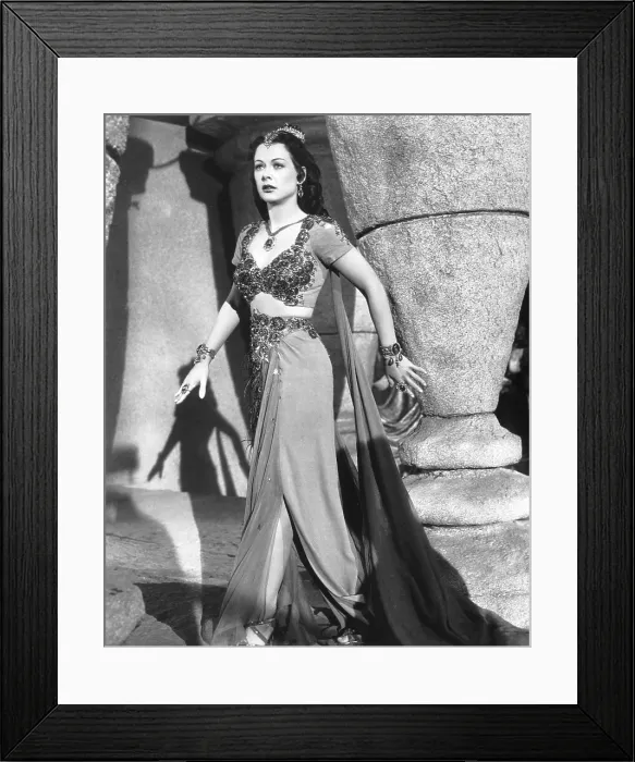 Framed Print : SAMSON AND DELILAH, Hedy Lamarr, 1949 Framed Print : SAMSON AND DELILAH, Hedy Lamarr, 1949