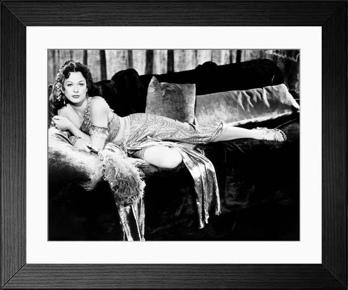 Framed Print : SAMSON AND DELILAH, Hedy Lamarr, 1949