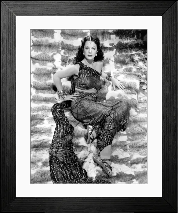Framed Print : SAMSON AND DELILAH, Hedy Lamarr, 1949 Framed Print : SAMSON AND DELILAH, Hedy Lamarr, 1949