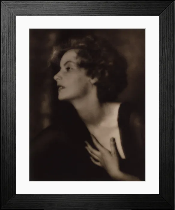 Framed Print : Greta Garbo, in 1925 portrait by society photographer, Arnold Genthe Framed Print : Greta Garbo, in 1925 portrait by society photographer, Arnold Genthe