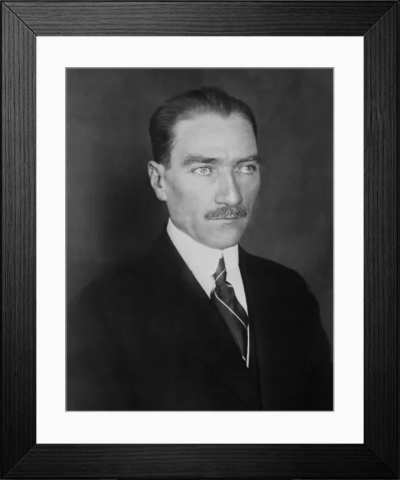 Framed Print : Mustafa Kemal Ataturk, ca, 1920s, wearing a western business suit. He served as the first President of the Turkish Republic from 1923 until his death in 1938 (BSLOC_2020_2_177) Framed Print : Mustafa Kemal Ataturk, ca, 1920s, wearing a western business suit. He served as the first President of the Turkish Republic from 1923 until his death in 1938 (BSLOC_2020_2_177)