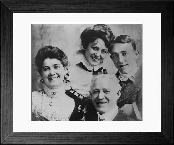 Framed Print : The Four Cohans were a family vaudeville act that toured from 1890 to 1901 Framed Print : The Four Cohans were a family vaudeville act that toured from 1890 to 1901