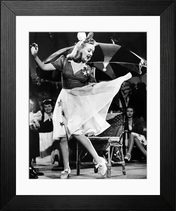 Framed Print : MOON OVER MIAMI, Betty Grable, 1941. TM and Copyright 20th Century Fox Film Corp. All rights reserved. Courtesy: Everett Collection