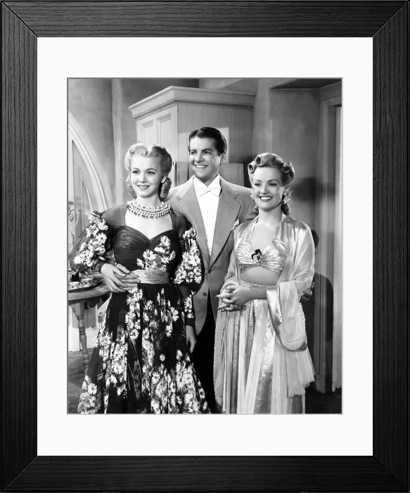 Framed Print : MOON OVER MIAMI, Carole Landis, Robert Cummings, Betty Grable, 1941. TM and Copyright 20th Century Fox Film Corp. All rights reserved. Courtesy: Everett Collection Framed Print : MOON OVER MIAMI, Carole Landis, Robert Cummings, Betty Grable, 1941. TM and Copyright 20th Century Fox Film Corp. All rights reserved. Courtesy: Everett Collection