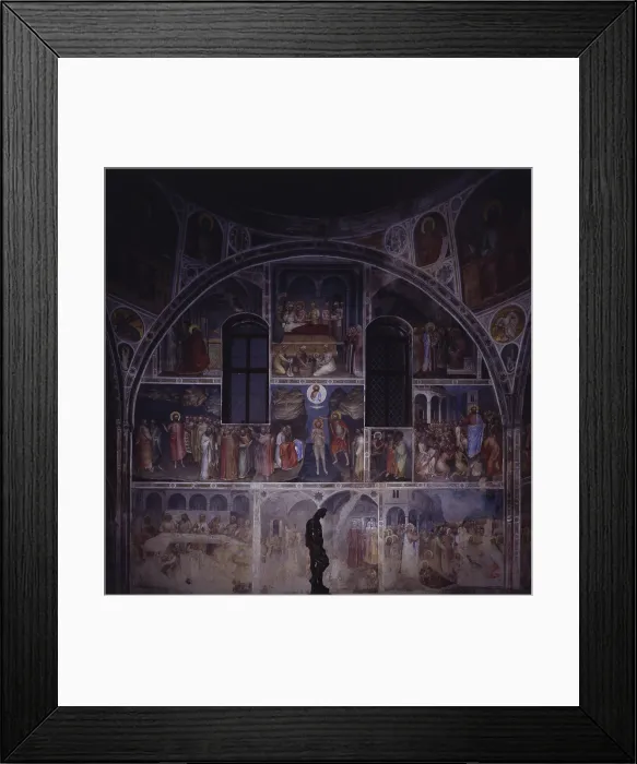 Framed Print : Biblical Stories, by Giusto de Menabuoi called Giusto from Padua, 1370, 14th century, fresco. - Italy, Veneto, Padua, Baptistery of St. John the Baptist. Whole artwork view Framed Print : Biblical Stories, by Giusto de Menabuoi called Giusto from Padua, 1370, 14th century, fresco. - Italy, Veneto, Padua, Baptistery of St. John the Baptist. Whole artwork view