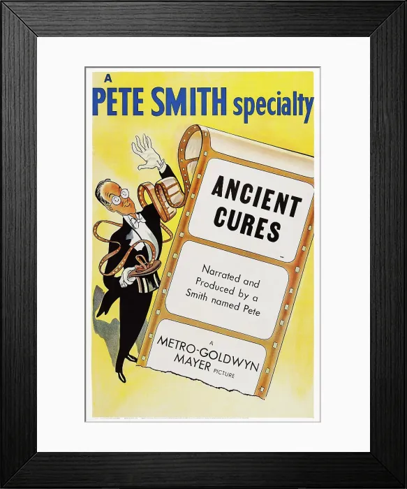 Framed Print : ANCIENT CURES, US poster, Pete Smith, 1953