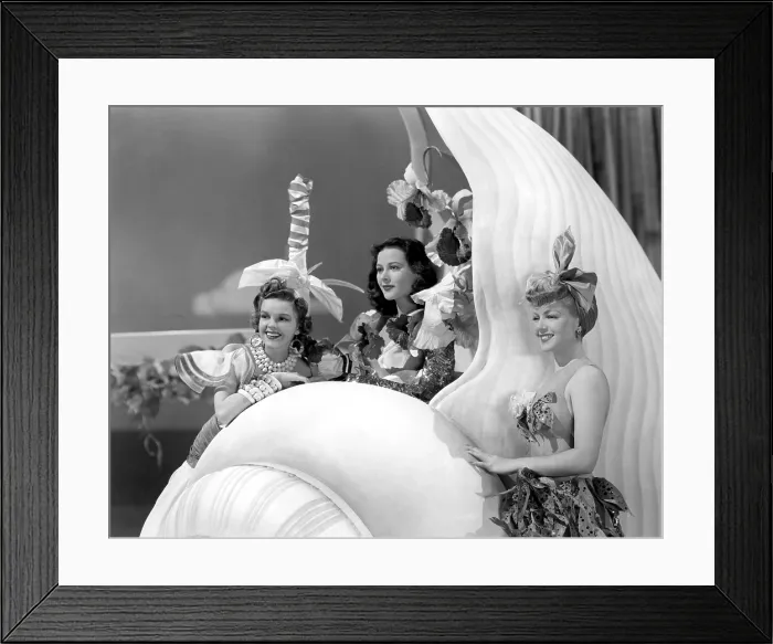 Framed Print : ZIEGFELD GIRL, Judy Garland, Hedy Lamarr, Lana Turner, 1941