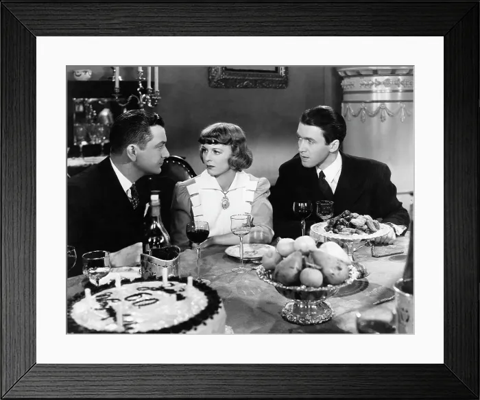 Framed Print : THE MORTAL STORM, from left: Robert Young, Margaret Sullavan, James Stewart, 1940