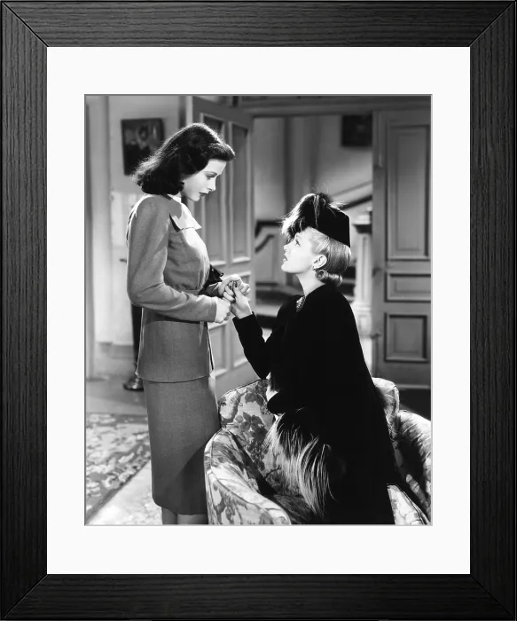 Framed Print : ZIEGFELD GIRL, from left, Hedy Lamarr, Lana Turner, 1941 Framed Print : ZIEGFELD GIRL, from left, Hedy Lamarr, Lana Turner, 1941