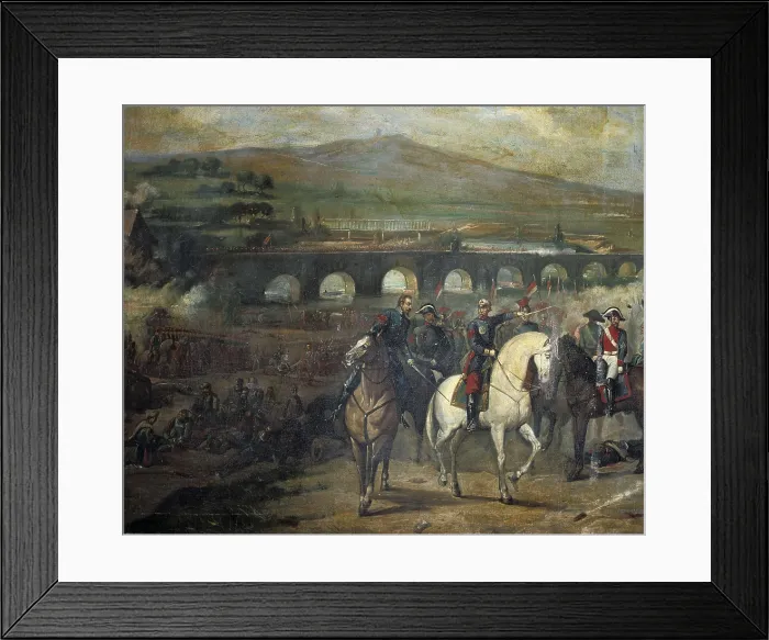 Framed Print : RODRIGUEZ DE LOSADA, Jos Mara (19th century). Battle of Alcolea. Battle near Crdoba (September 20, 1868)