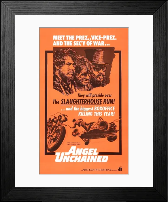 Framed Print : ANGEL UNCHAINED, 1970