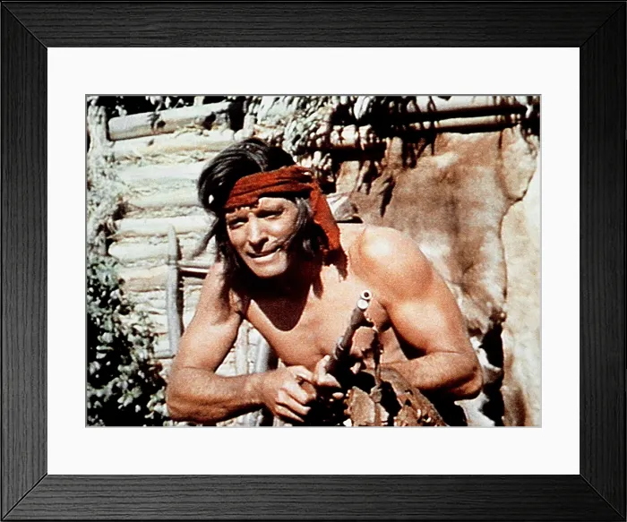 Framed Print : APACHE, Burt Lancaster, 1954