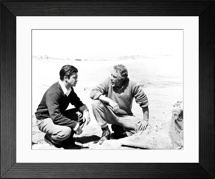 Framed Print : ZORBA THE GREEK, from left, Alan Bates, Anthony Quinn, 1964, TM and Copyright 20th Century Fox Film Corp. All rights reserved. Courtesy: Everett Collection Framed Print : ZORBA THE GREEK, from left, Alan Bates, Anthony Quinn, 1964, TM and Copyright 20th Century Fox Film Corp. All rights reserved. Courtesy: Everett Collection