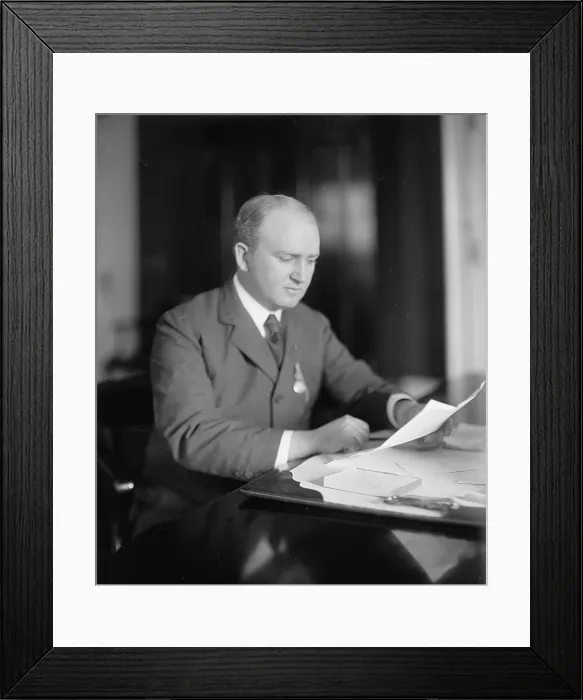 Framed Print : Joeseph p. Tumulty. ca. 1913-1920 Framed Print : Joeseph p. Tumulty. ca. 1913-1920