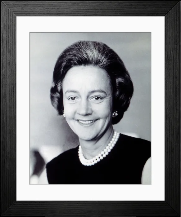 Framed Print : Katherine Meyer Graham, 1966. Courtesy: CSU Archives  /  Everett Collection