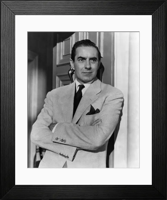 Framed Print : THE RISING OF THE MOON, Tyrone Power, 1957