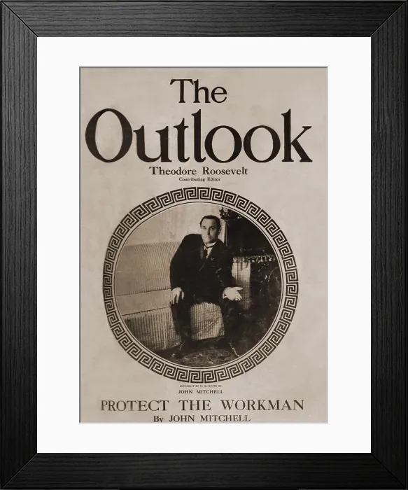 Framed Print : THE OUTLOOK, November 13, 1909, notes Theodore Roosevelt, Associate Editor on the Masthead