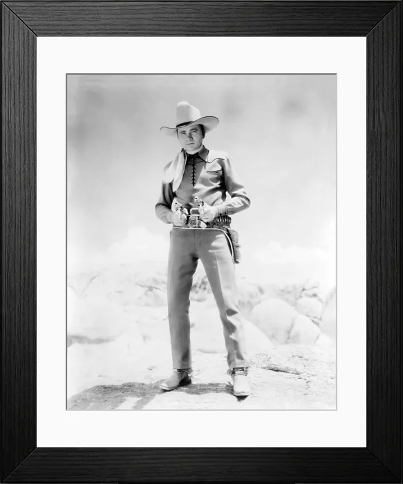 Framed Print : RIDERS OF THE FRONTIER, Tex Ritter, 1939 Framed Print : RIDERS OF THE FRONTIER, Tex Ritter, 1939