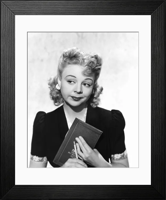 Framed Print : RINGS ON HER FINGERS, Iris Adrian, 1942, TM & Copyright 20th Century Fox Film Corp. / courtesy Everett Collection Framed Print : RINGS ON HER FINGERS, Iris Adrian, 1942, TM & Copyright 20th Century Fox Film Corp. / courtesy Everett Collection