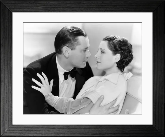 Framed Print : RIPTIDE, from left, Herbert Marshall, Norma Shearer, 1934 Framed Print : RIPTIDE, from left, Herbert Marshall, Norma Shearer, 1934
