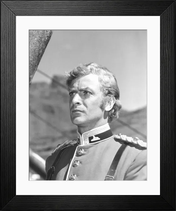 Framed Print : ZULU, Michael Caine, 1964